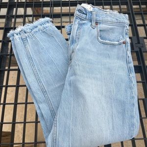 High rise mom jean Abercrombie